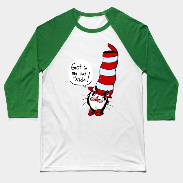 get in my hat Baseball T-Shirt by Witch